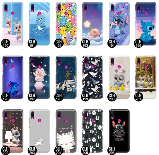 etui-do-xiaomi-redmi-note-7-case-chibi-lama-wzory-typ-plecki