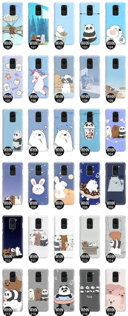etui-do-xiaomi-redmi-note-9-we-bare-bears-wzory
