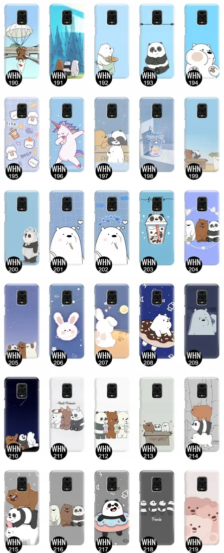 etui-do-xiaomi-redmi-note-9s-we-bare-bears-wzory