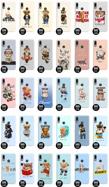 etui-premium-do-motorola-e6-plus-case-misie-wzory-stan-nowy