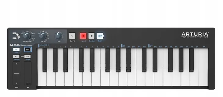 arturia-keystep-czarny-limitowany-kable-ableton-stan-nowy
