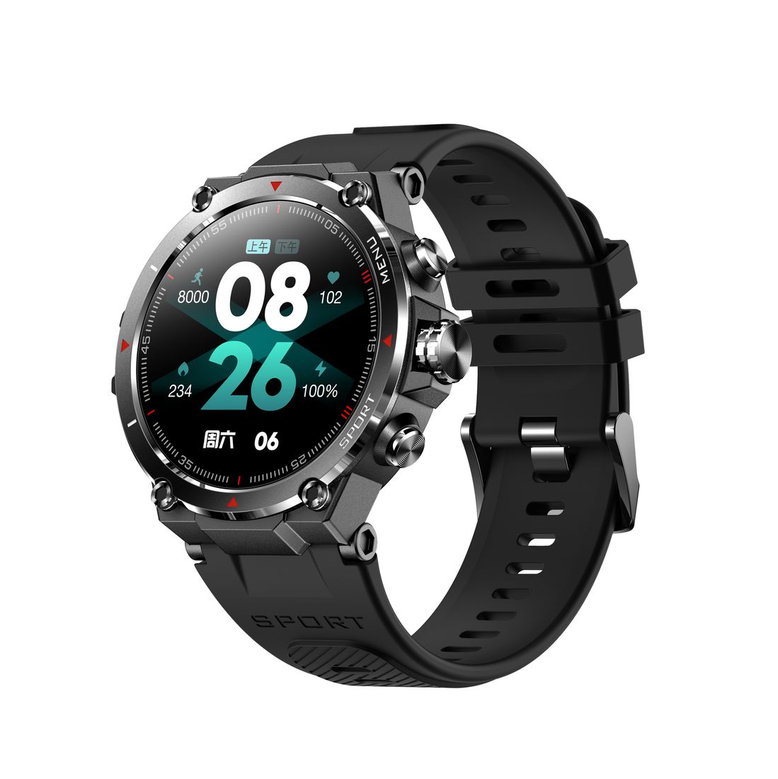 smartwatch-zegarek-militarny-gps-polskie-menu-amoled-stan-nowy