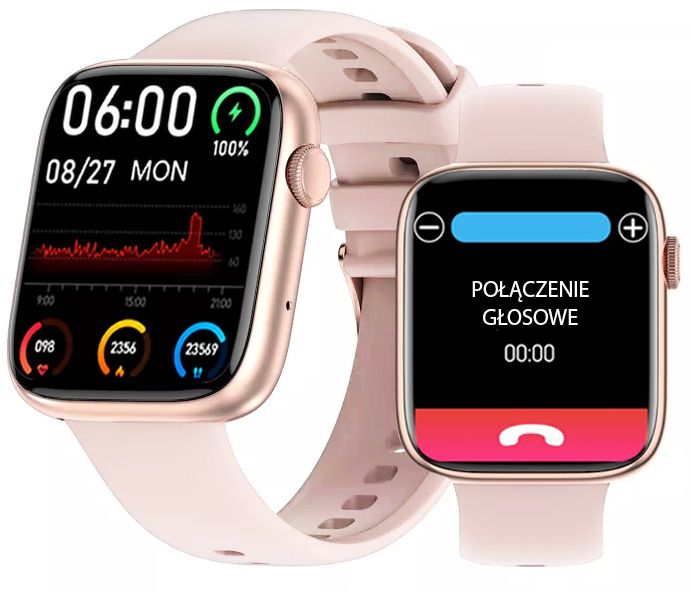 smartwatch-damski-zegarek-rozowy-zloty-rozmowy-polskie-menu-stan-nowy