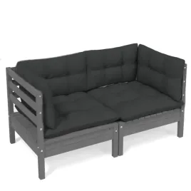 2-osobowa-sofa-ogrodowa-z-antracytowymi-poduszkami-sosnowa