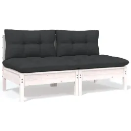 2-osobowa-sofa-ogrodowa-z-poduszkami-biala-drewno-sosnowe