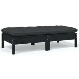 2-osobowa-sofa-ogrodowa-z-poduszkami-czarna-drewno-sosnowe