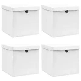pudelka-z-pokrywami-4-szt-biale-32x32x32-cm-tkanina