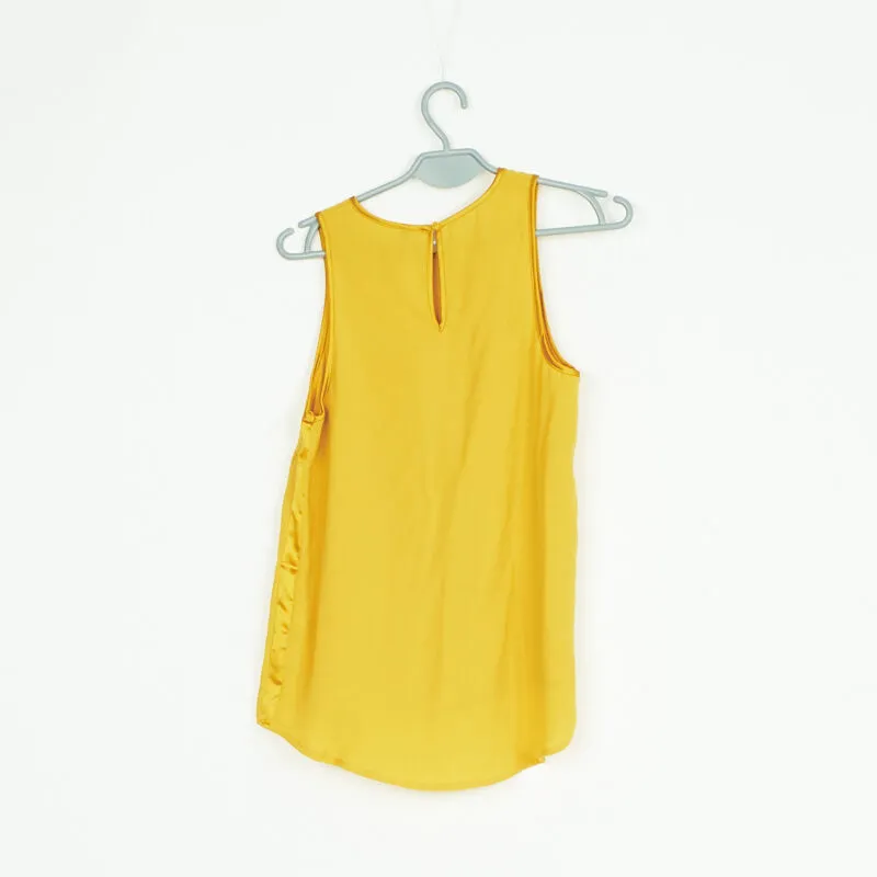 top-damski-zolty-basic-stradivarius-r-s-stan-nowy