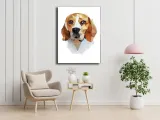 beagle-obraz-na-plotnie-40x50-cm-stan-nowy