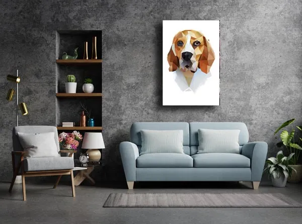beagle-obraz-na-plotnie-40x50-cm-stan-nowy