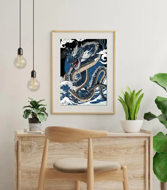 dragon-plakat-30x40-cm-stan-nowy