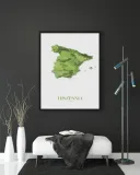 hiszpania-mapa-plakat-30x40-cm-stan-nowy