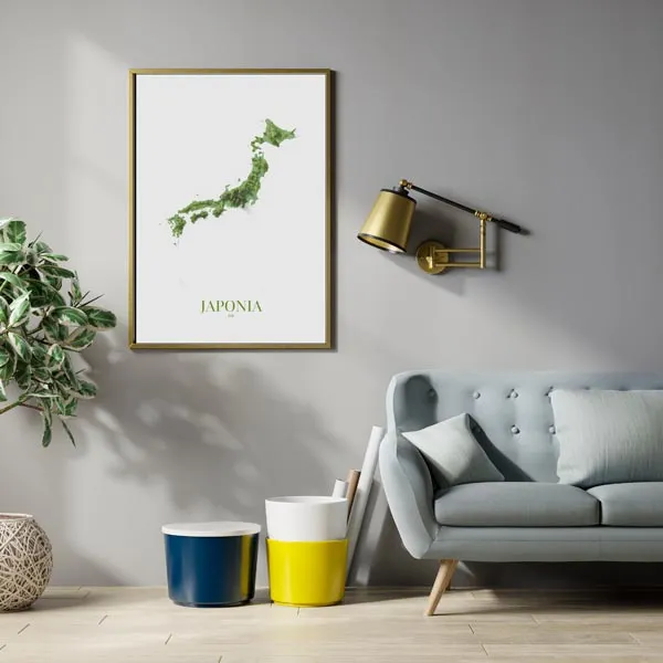 japonia-mapa-plakat-40x60-cm