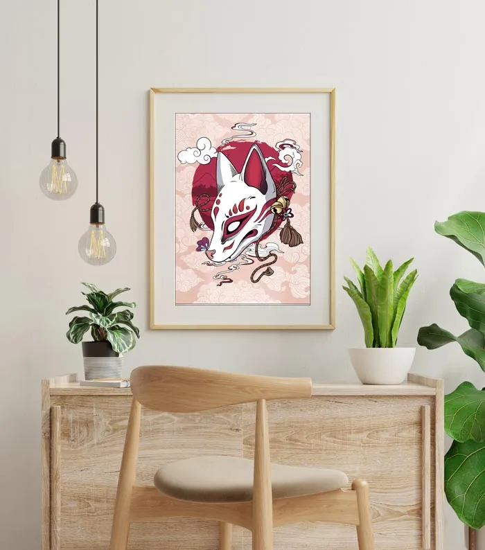 kitsune-plakat-70x100-cm