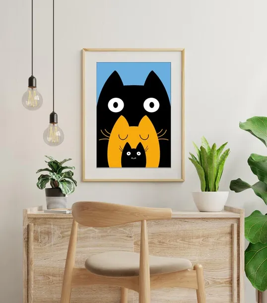 kocury-plakat-70x100-cm-stan-nowy