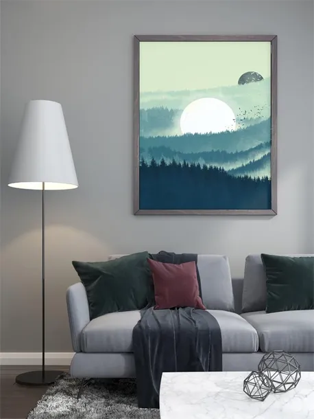 landscape-green-plakat-70x100-cm-stan-nowy