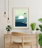 landscape-green-plakat-70x100-cm-stan-nowy