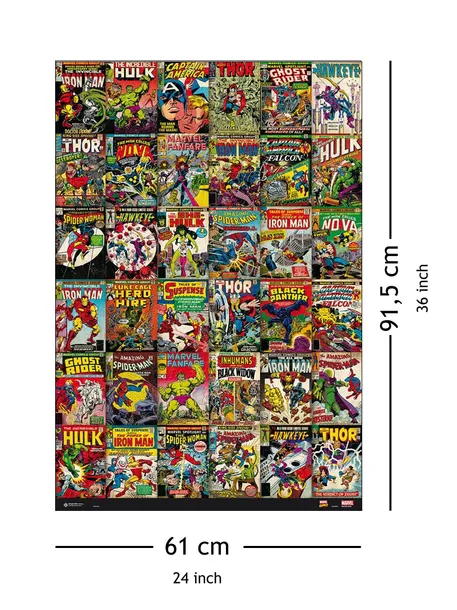 marvel-comics-classic-covers-plakat-61x915-cm-stan-nowy