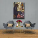 privacy-or-window-cleaning-obraz-na-plotnie-70x100-cm-stan-nowy