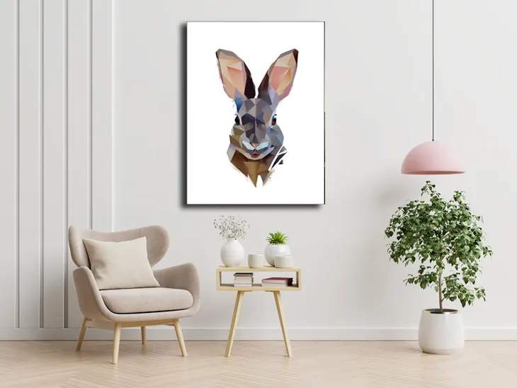 rabbit-obraz-na-plotnie-60x80-cm-stan-nowy