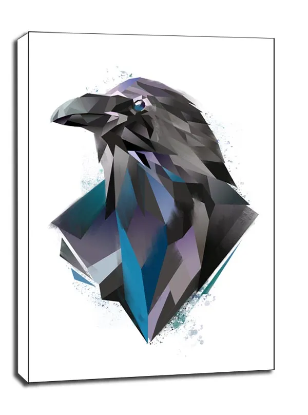 raven-obraz-na-plotnie-90x120-cm-stan-nowy