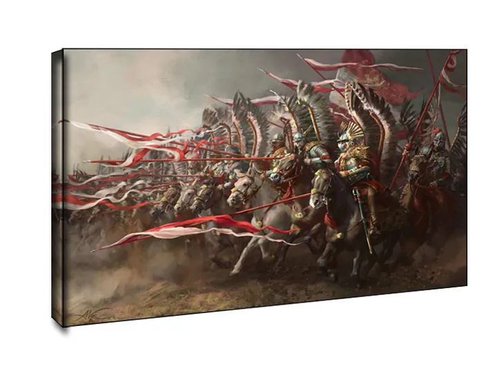 szarza-husarii-obraz-na-plotnie-60x40-cm