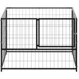 kojec-dla-psa-czarny-100x100x70-cm-stalowy-stan-nowy
