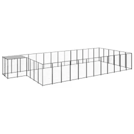 kojec-dla-psa-czarny-2299-m-stalowy