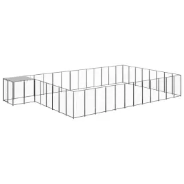 kojec-dla-psa-czarny-3025-m-stalowy