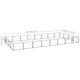 kojec-dla-psa-czarny-32-m-stalowy-material-wykonania-stal-proszkowana
