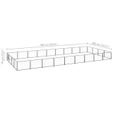 kojec-dla-psa-czarny-36-m-stalowy-material-wykonania-stal-proszkowana