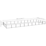kojec-dla-psa-czarny-40-m-stalowy-wysokosc-70-cm