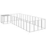 kojec-dla-psa-srebrny-1331-m-stalowy