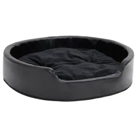 legowisko-dla-psa-czarne-79x70x19-cm-plusz-i-ekoskora