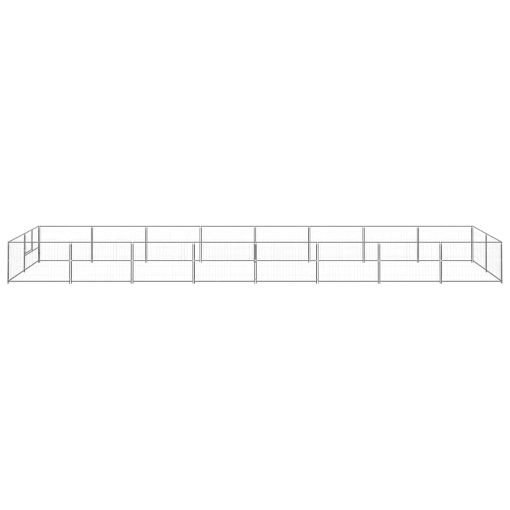 kojec-dla-psa-srebrny-16-m-stalowy