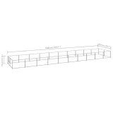 kojec-dla-psa-srebrny-20-m-stalowy-wysokosc-70-cm
