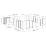 kojec-dla-psa-srebrny-2057-m-stalowy-wysokosc-110-cm