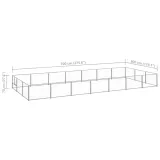 kojec-dla-psa-srebrny-21-m-stalowy-wysokosc-70-cm