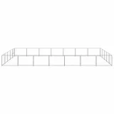 kojec-dla-psa-srebrny-35-m-stalowy-stan-nowy