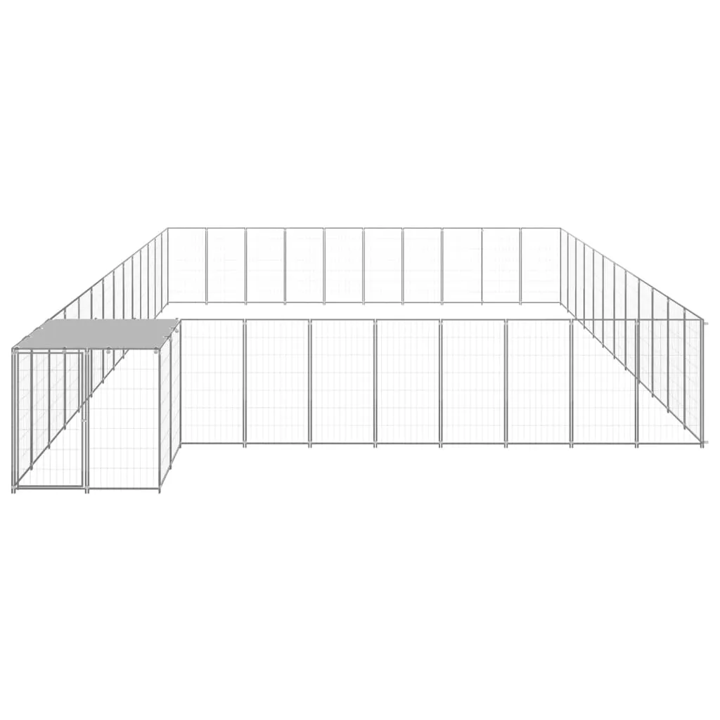 kojec-dla-psa-srebrny-3751-m-stalowy