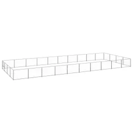 kojec-dla-psa-srebrny-40-m-stalowy