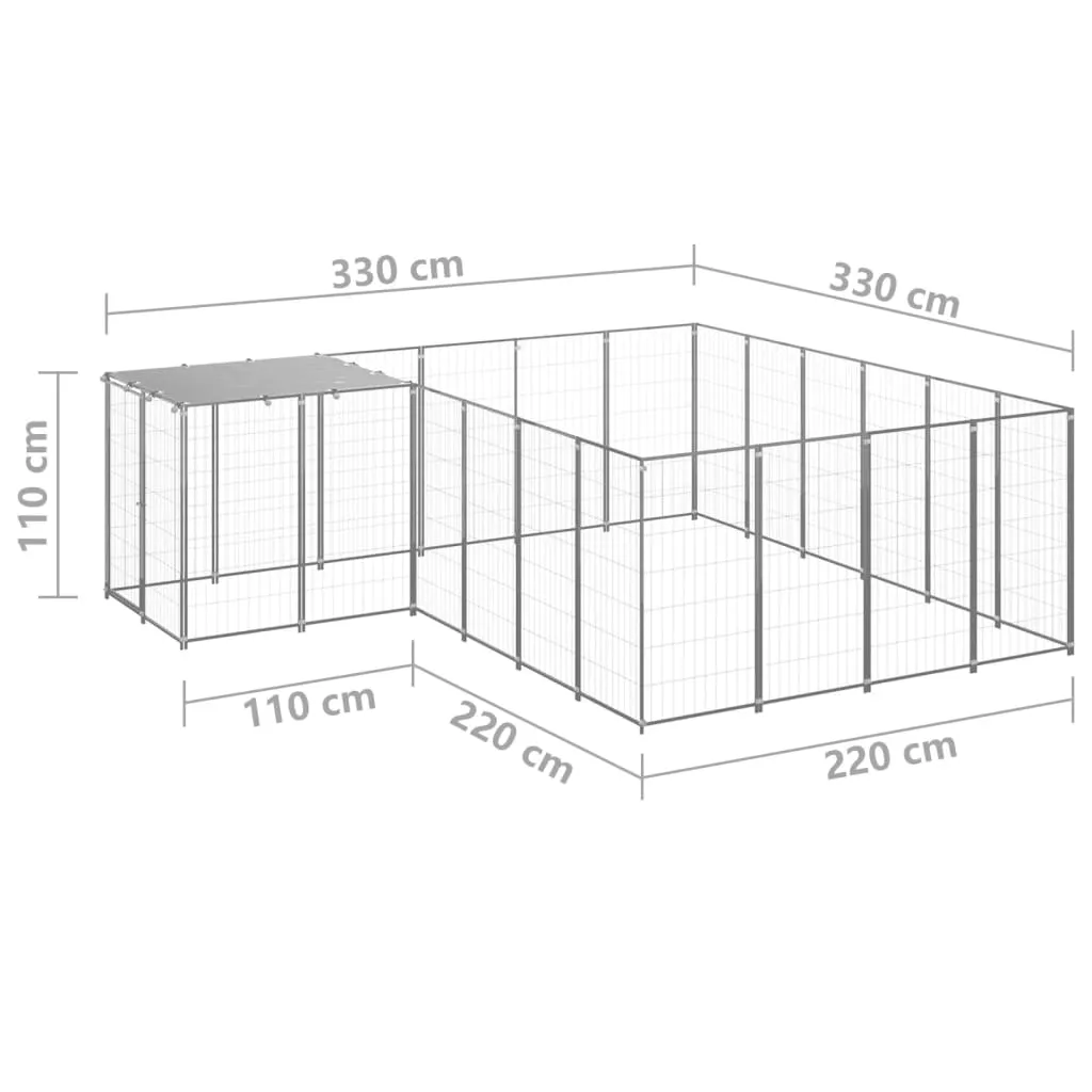 kojec-dla-psa-srebrny-847-m-stalowy