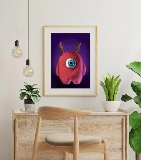potwor-plakat-70x100-cm-stan-nowy