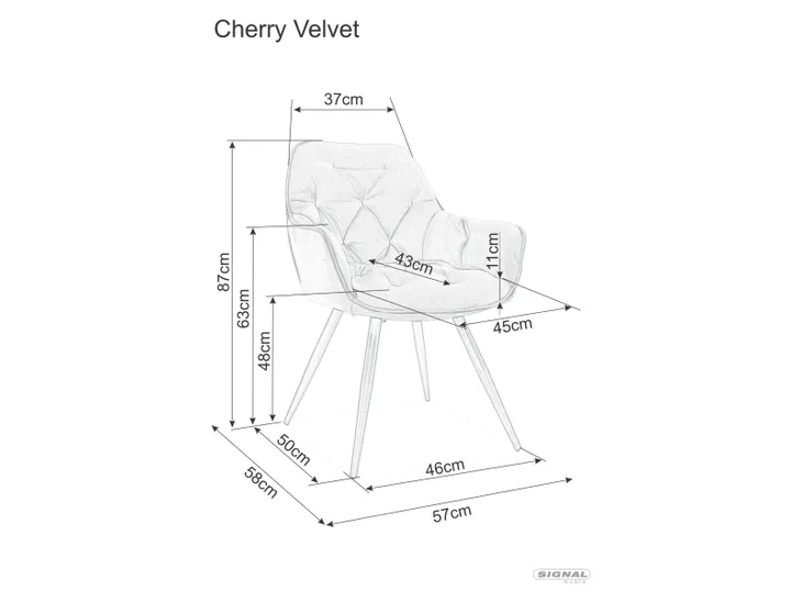 krzeslo-tapicerowane-cherry-velvet-curry-kolor-obicia-odcienie-zoltego