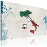 obraz-mapa-wloch-rozmiar-120x80