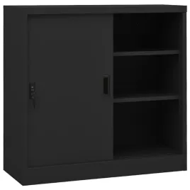 szafka-biurowa-z-przesuwnymi-drzwiami-antracytowa-90x40x90-cm