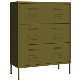 szafka-z-szufladami-oliwkowozielona-80x35x1015-cm-stalowa