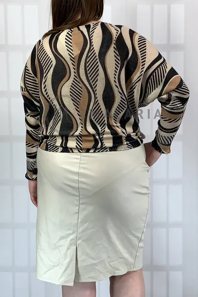 bluzka-lekki-sweterek-pattern-i-plus-size-uni-rozmiar-uniwersalny