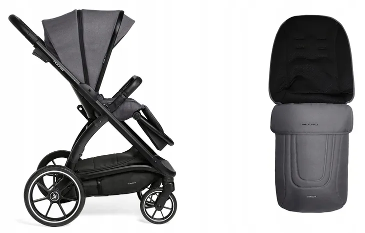wozek-muuvo-trick-3w1-pixel-pro-iron-graphite-akcesoria-w-zestawie-adaptery-do-fotelika-folia-przeciwdeszczowa-materac-moskitiera-oslona-na-nozki-torba-do-wozka