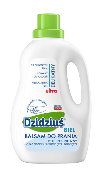 Dzidziuś balsam do prania biel 1,5 l-Zdjęcie-0